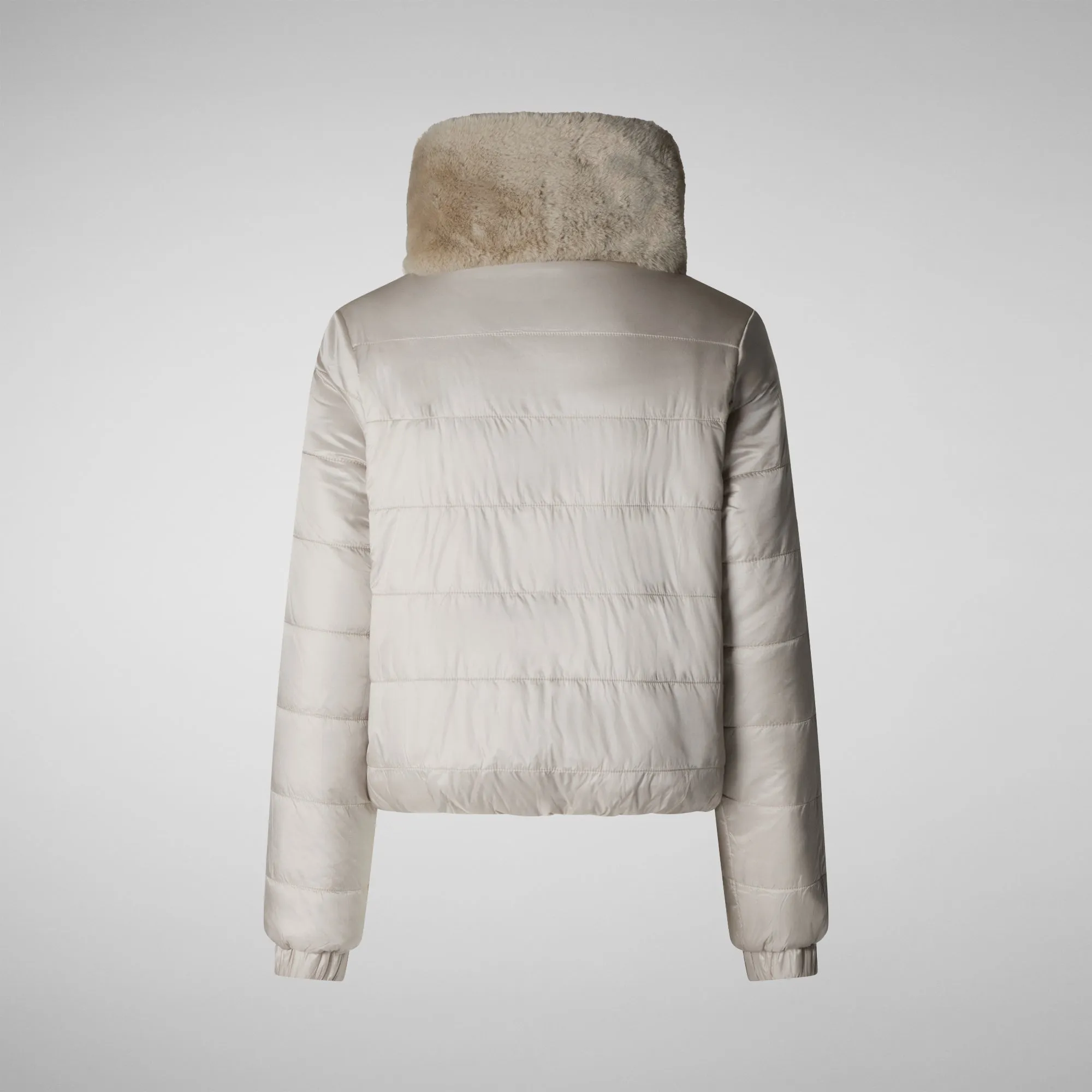 Women's jacket jeon in rainy beige