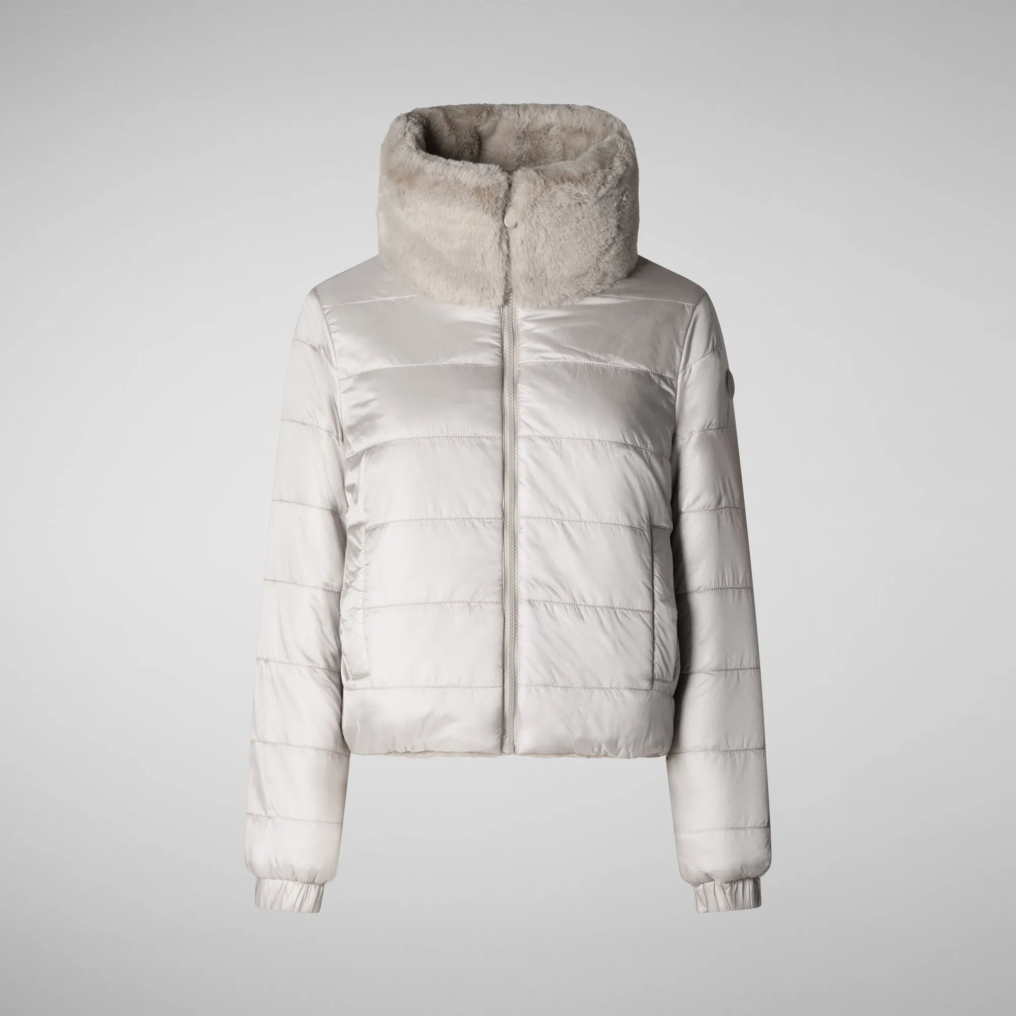 Women's jacket jeon in rainy beige