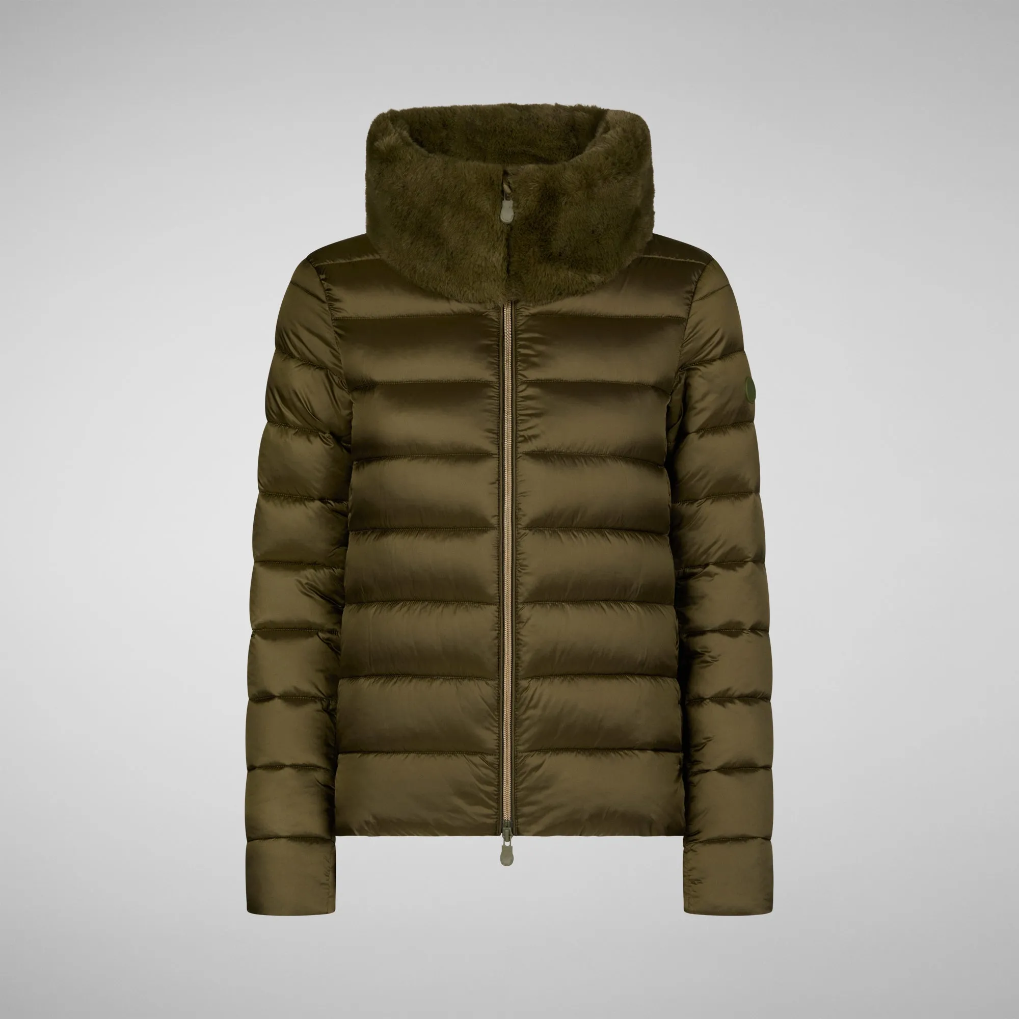 Women's Mei Puffer Jacket in Sherwood Green