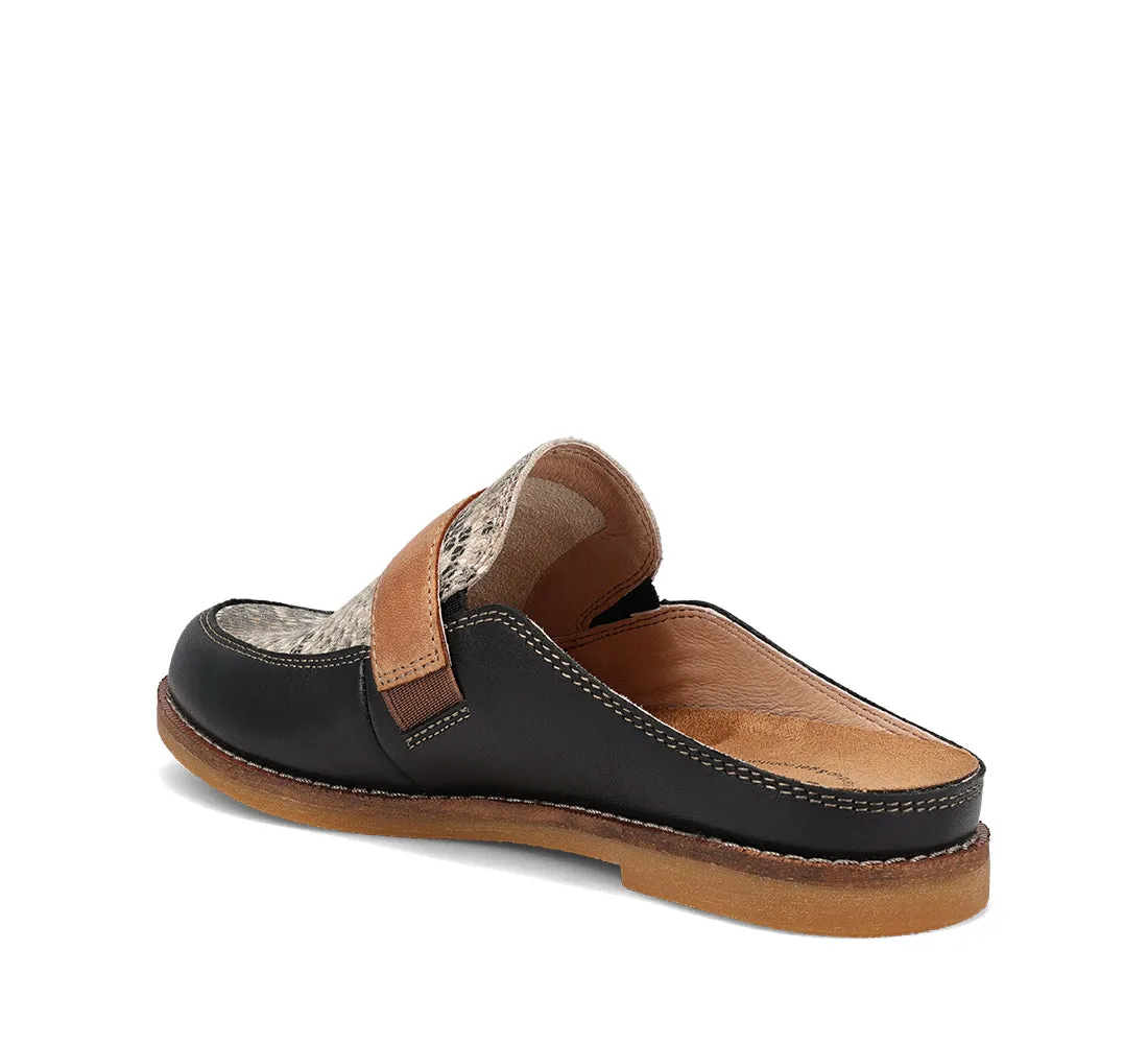 Women's Taos Royal Color: Black / Tan Snake