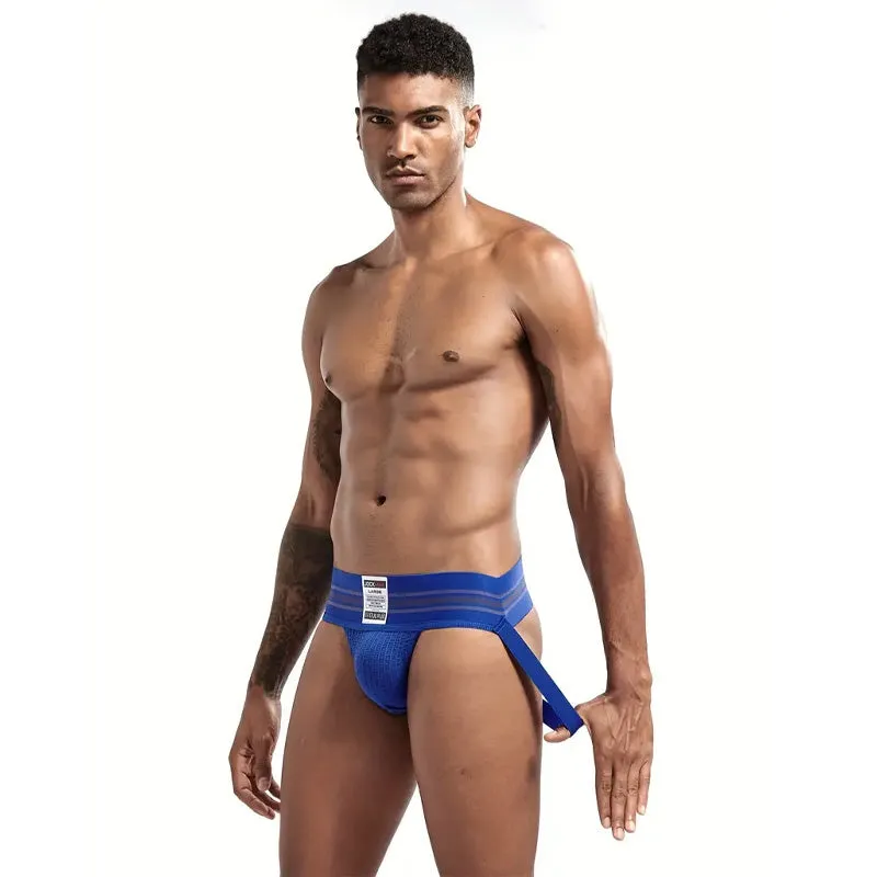 X-Cite Wide Band Jockstrap - Blue